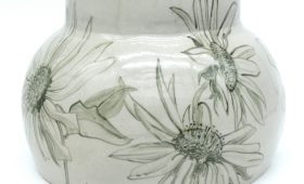 Sunflower and Rudbekia Vase